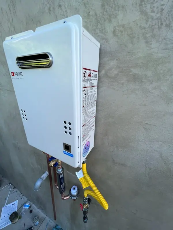 Tankless water heater installation for Starlight Hills homes