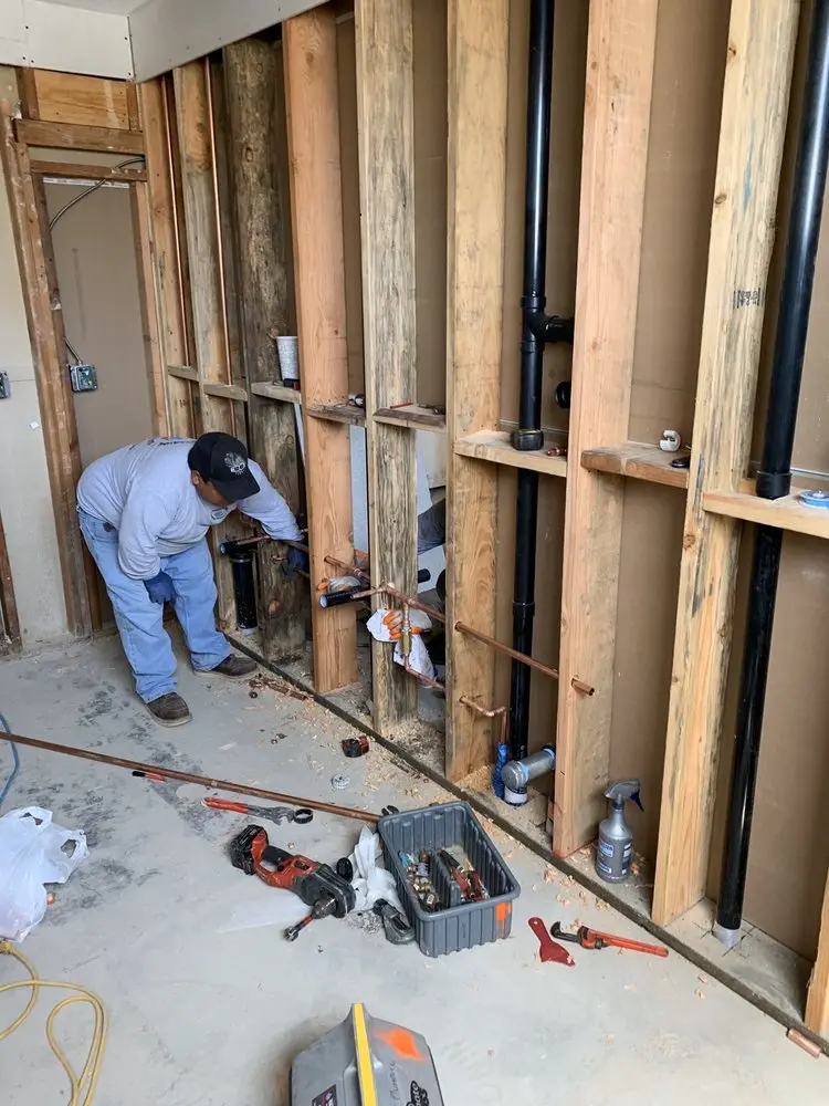Commercial rough-in plumbing for Gas Line Repair in Starlight Hills